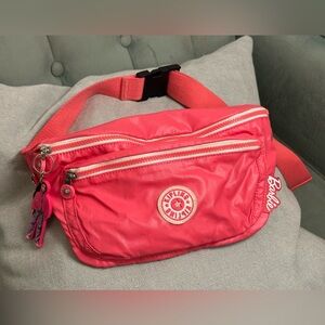 Kipling X BARBIE PINK XL waist/fanny pack or crossbody bag